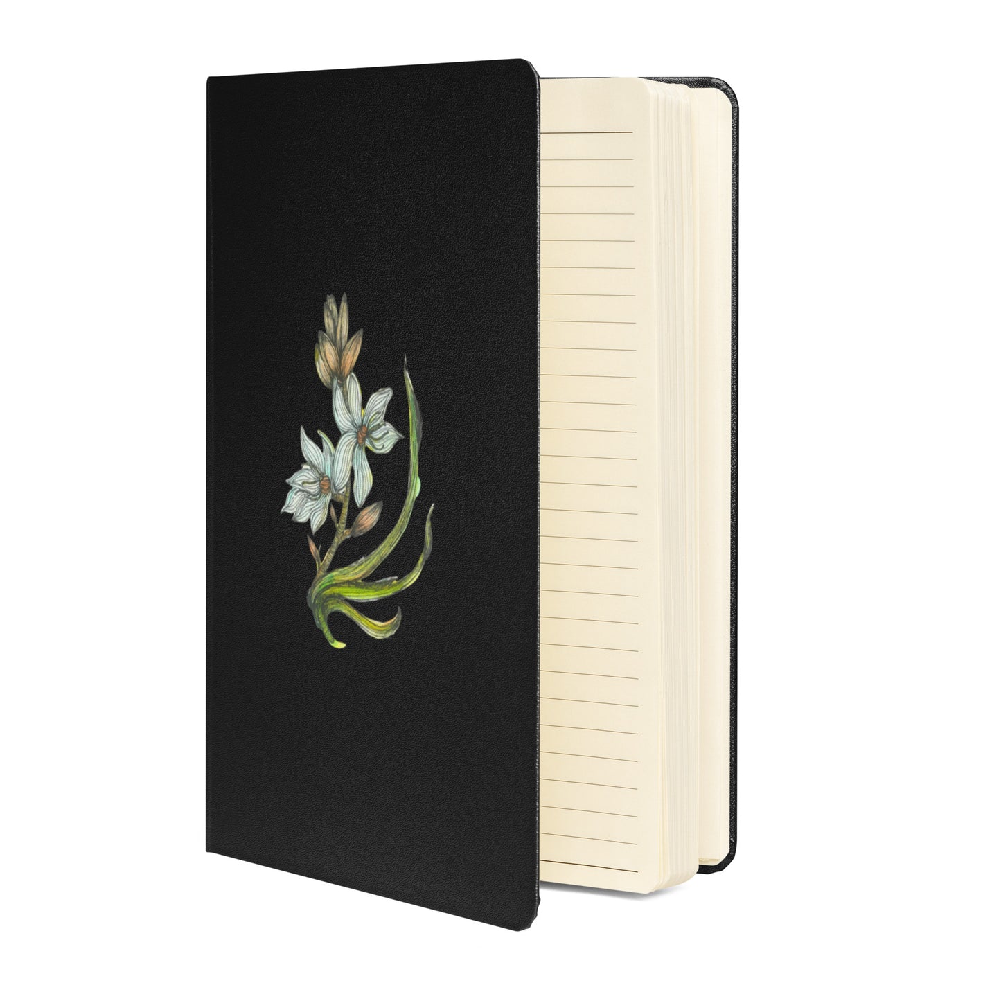 Hardcover bound notebook