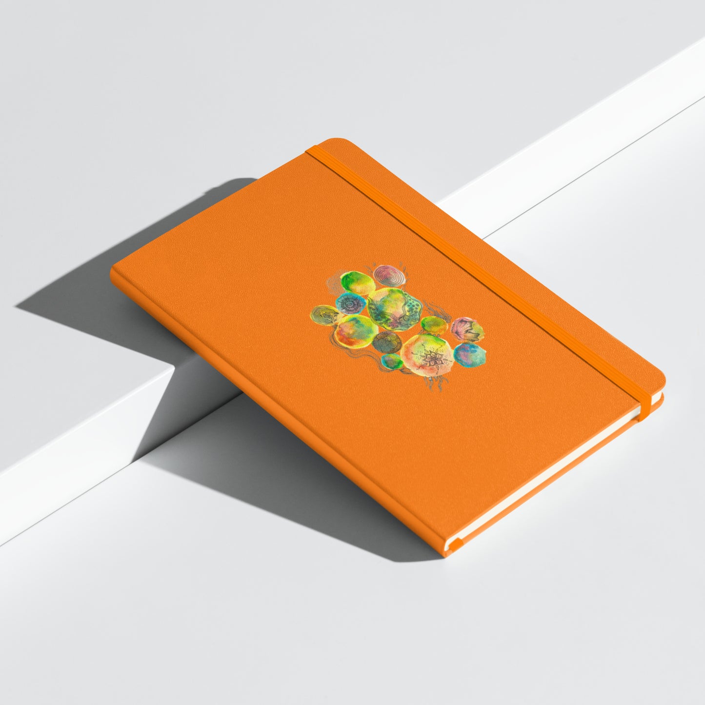 Hardcover bound notebook