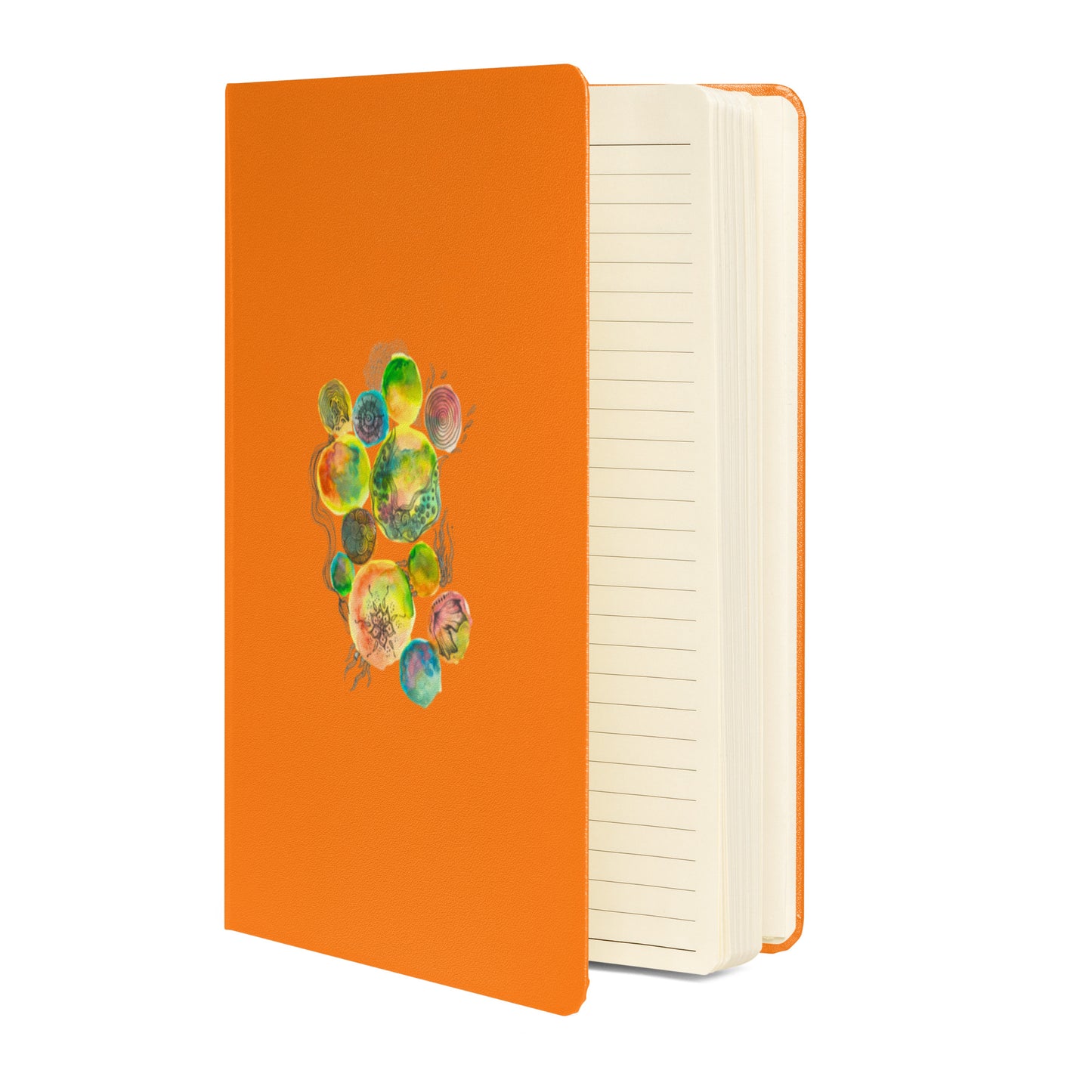 Hardcover bound notebook