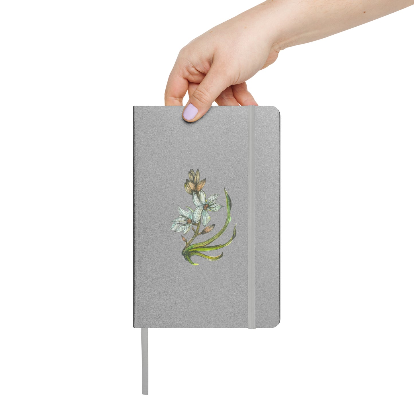 Hardcover bound notebook