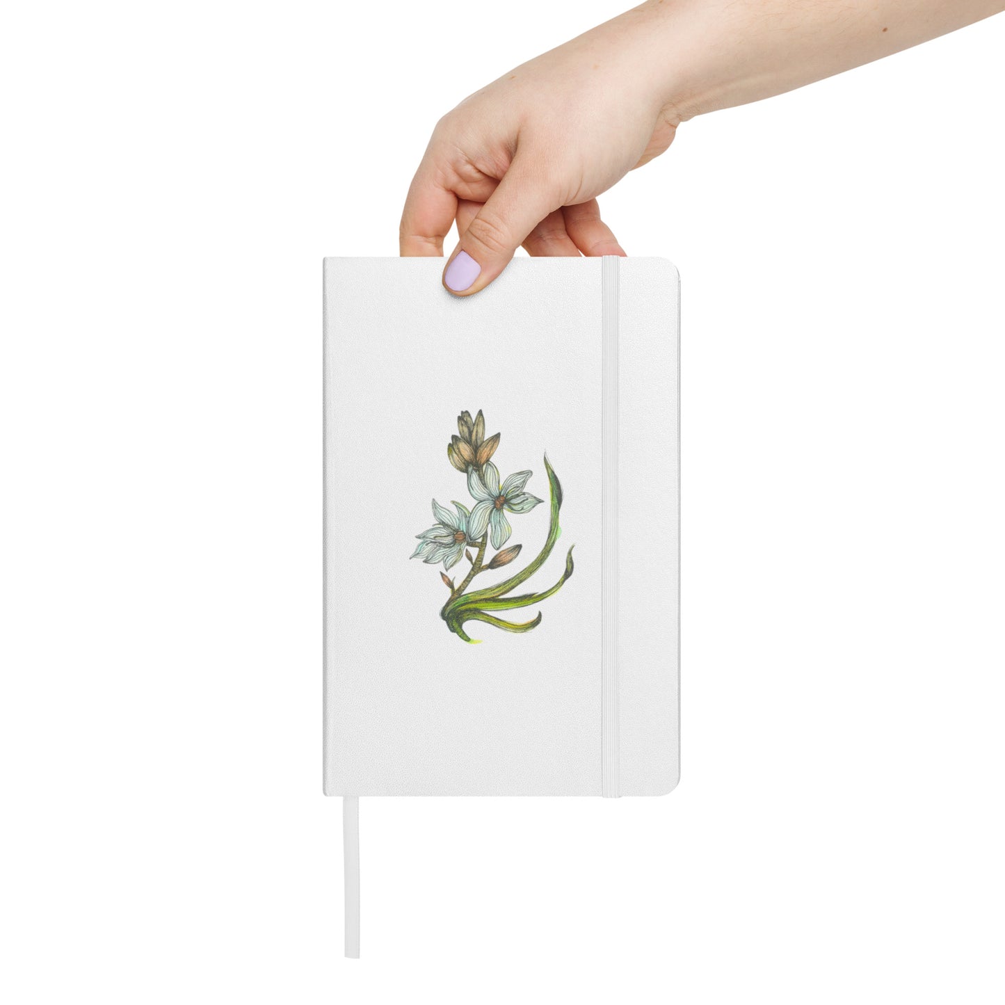 Hardcover bound notebook